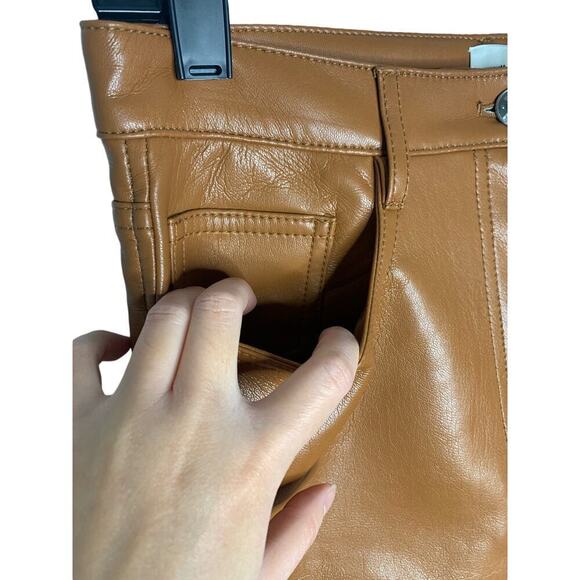 Aritzia Wilfred The Melina Vegan High Waisted Leather Pant - Picture 5 of 7